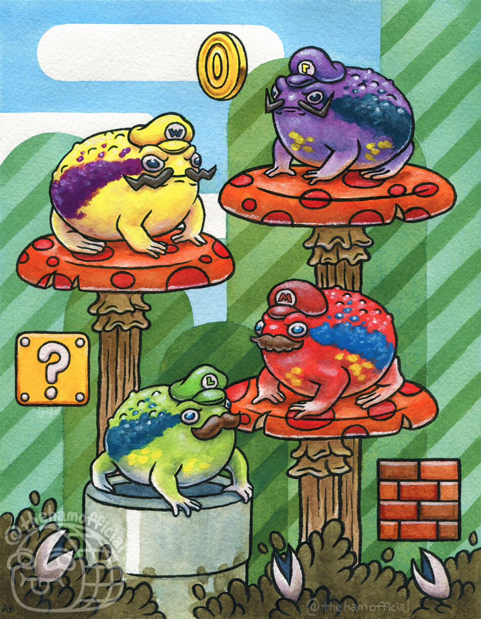 Mario Frogs